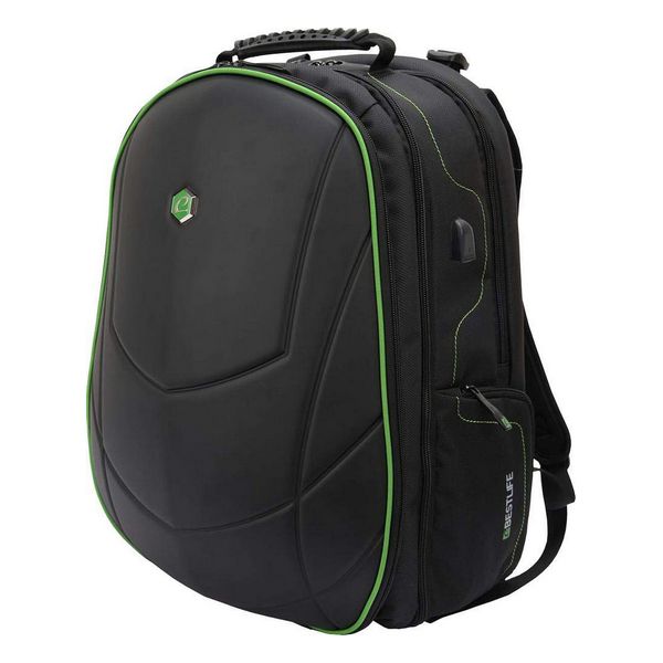 Gaming Laptop Backpack Bestlife Black Green