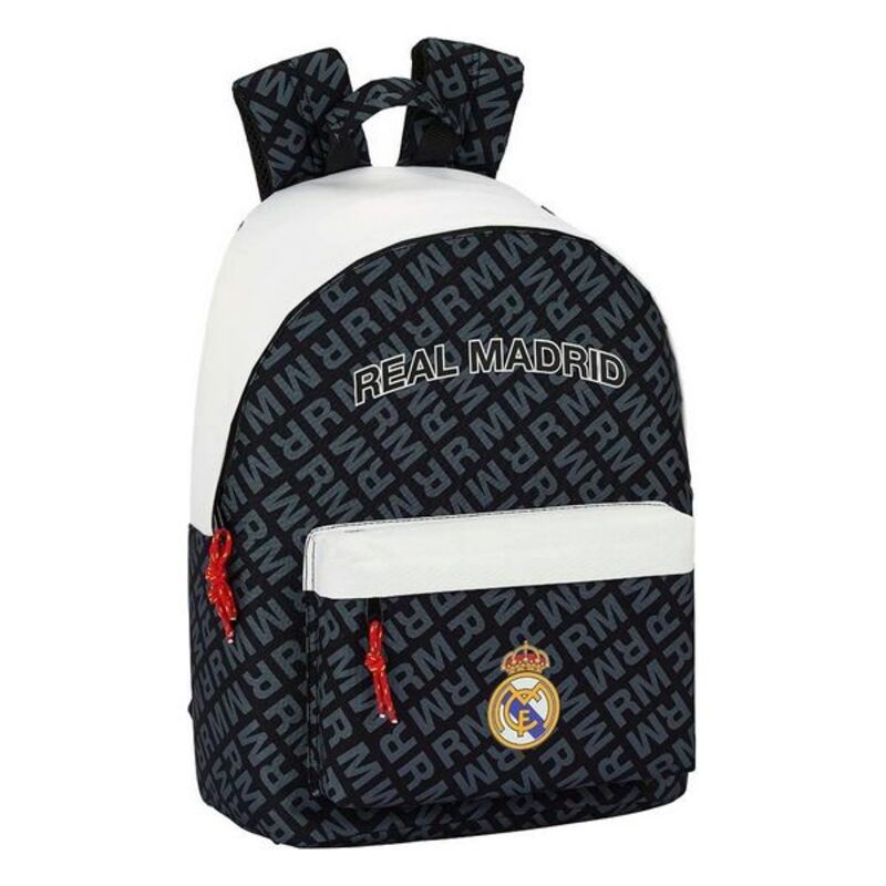 Laptop Backpack Real Madrid C.F. 14,1'' White Black