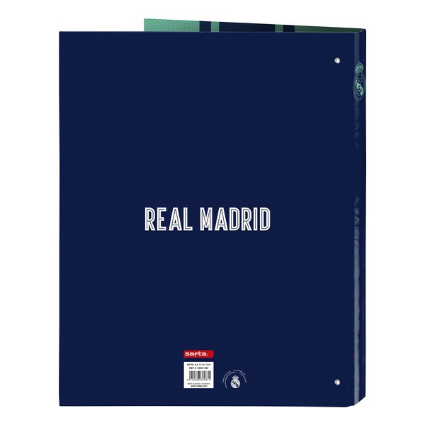 Ring binder Real Madrid C.F. 19/20 A4 (26.5 x 33 x 4 cm)