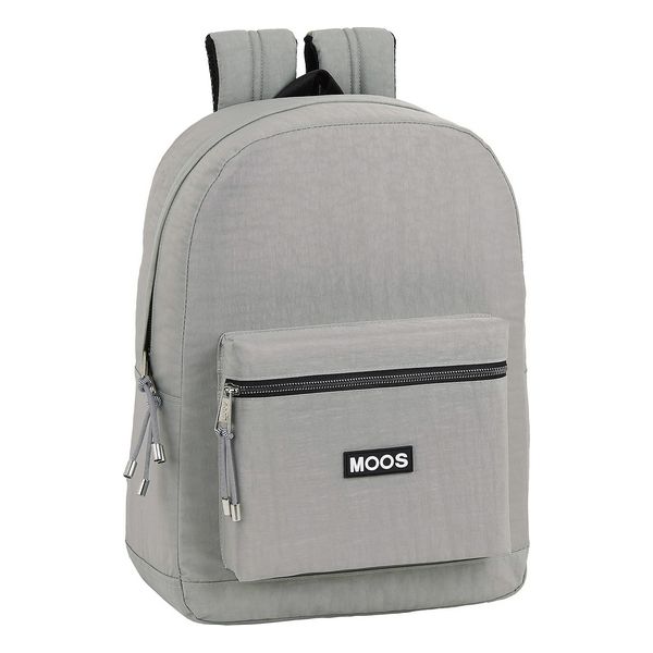 Laptop Backpack Moos 15,6'' Light Grey