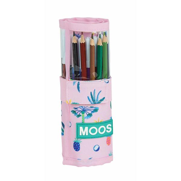 Double Pencil Case Moos Paradise (27 Pieces)