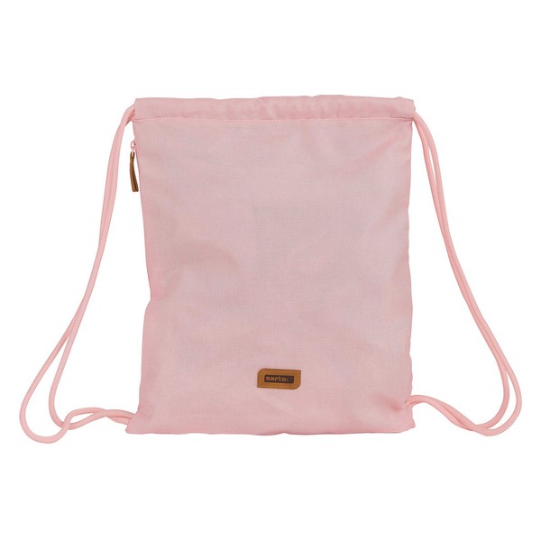 Backpack with Strings Safta Pink