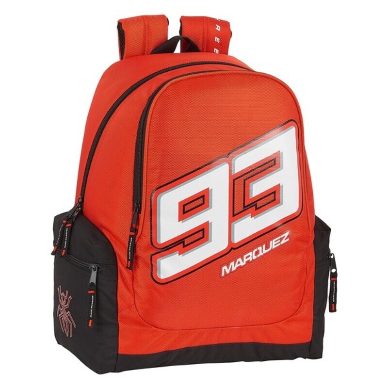School Bag Marc Marquez Black Red