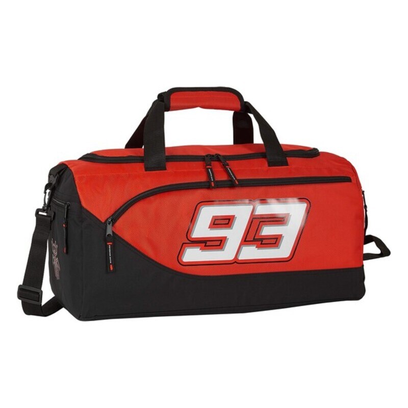 Sports bag Marc Marquez Red Black (50 x 25 x 25 cm)