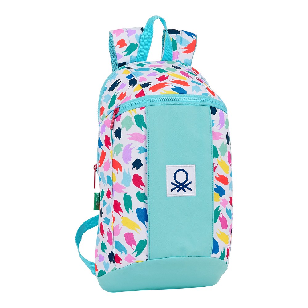 Casual Backpack Benetton Painting Multicolour