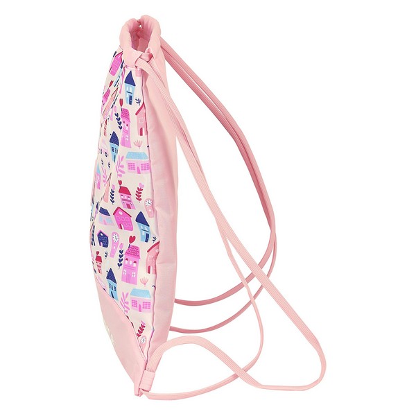 Backpack with Strings Glow Lab Welcome Home Pink
