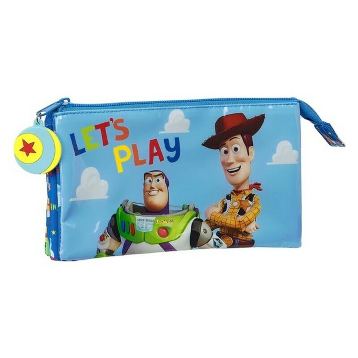 Fourre-tout Toy Story Let's Play Bleu (22 x 12 x 3 cm)