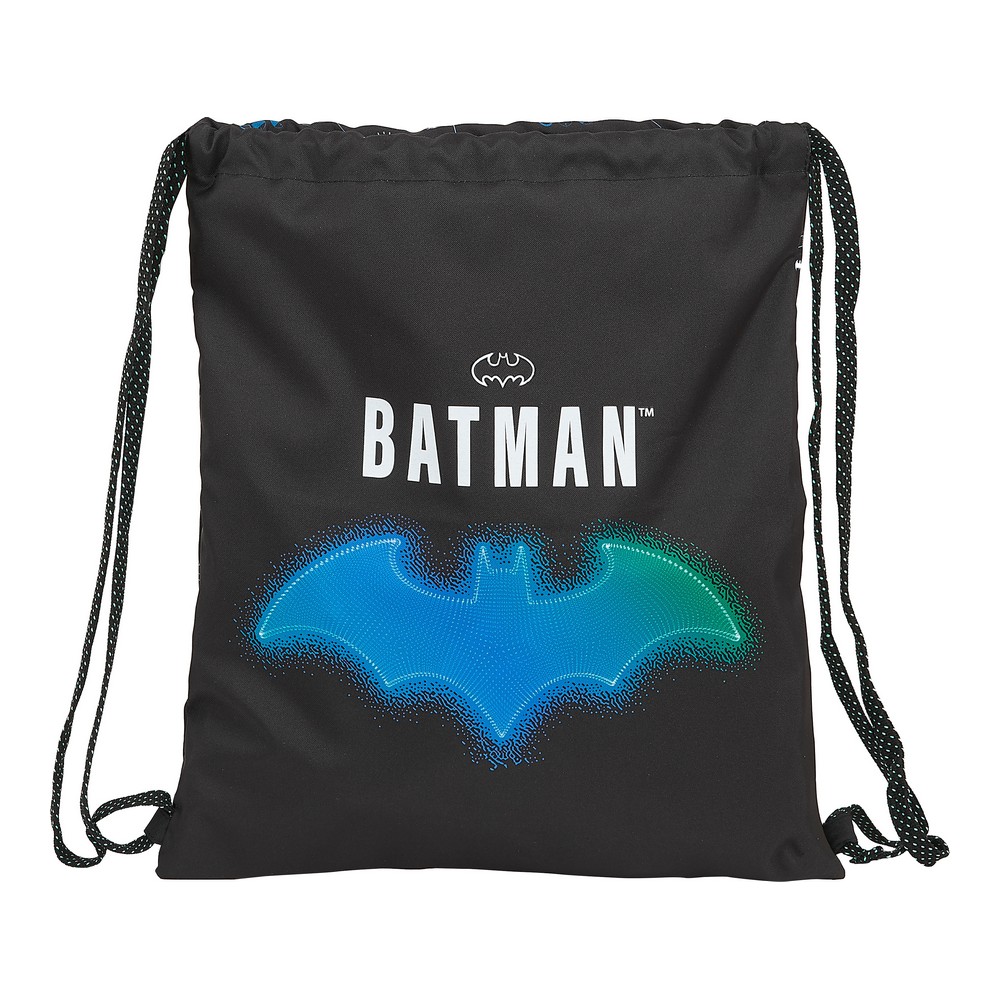Child's Backpack Bag Batman Bat-Tech Black