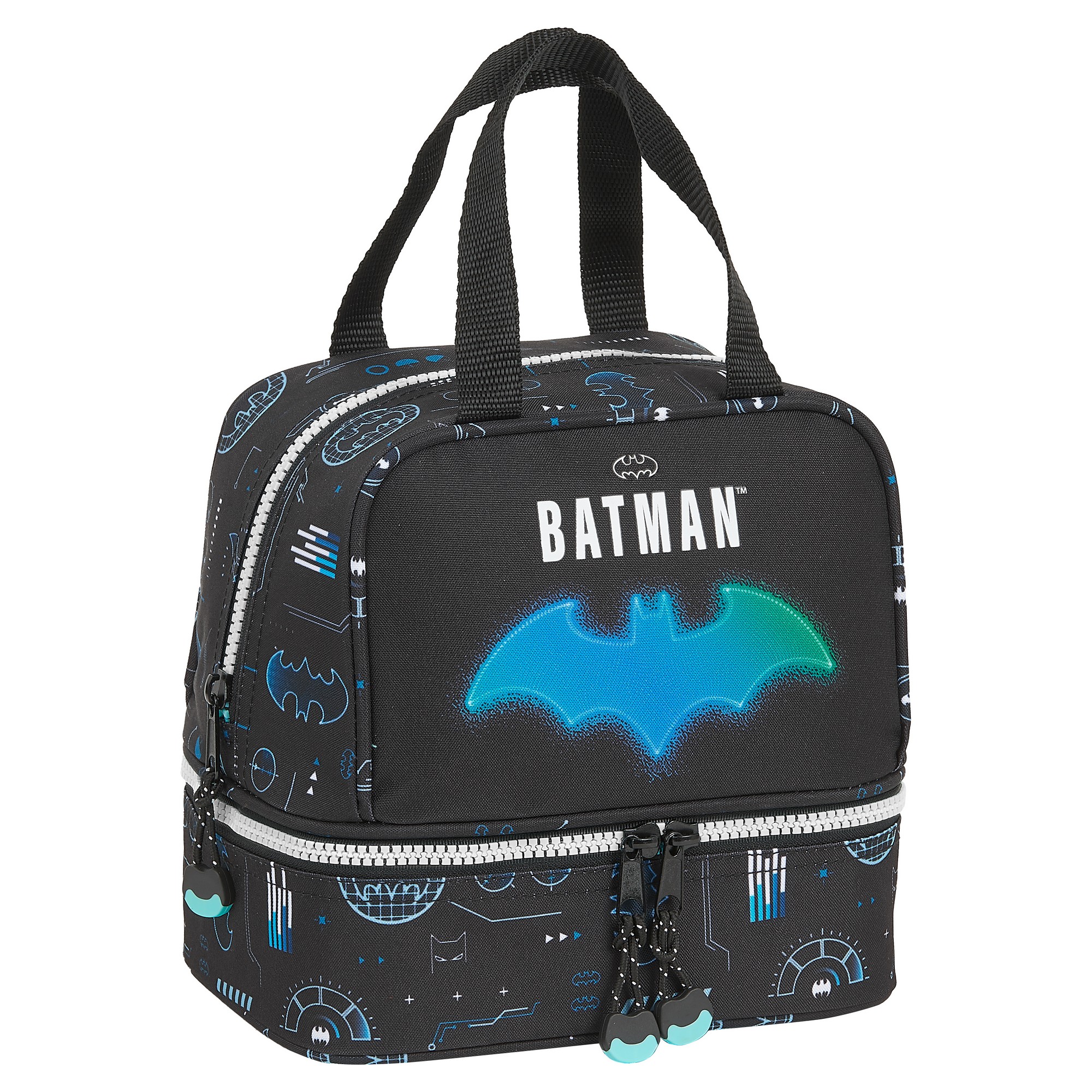 Lunchbox Batman Bat-Tech Black (15 L)