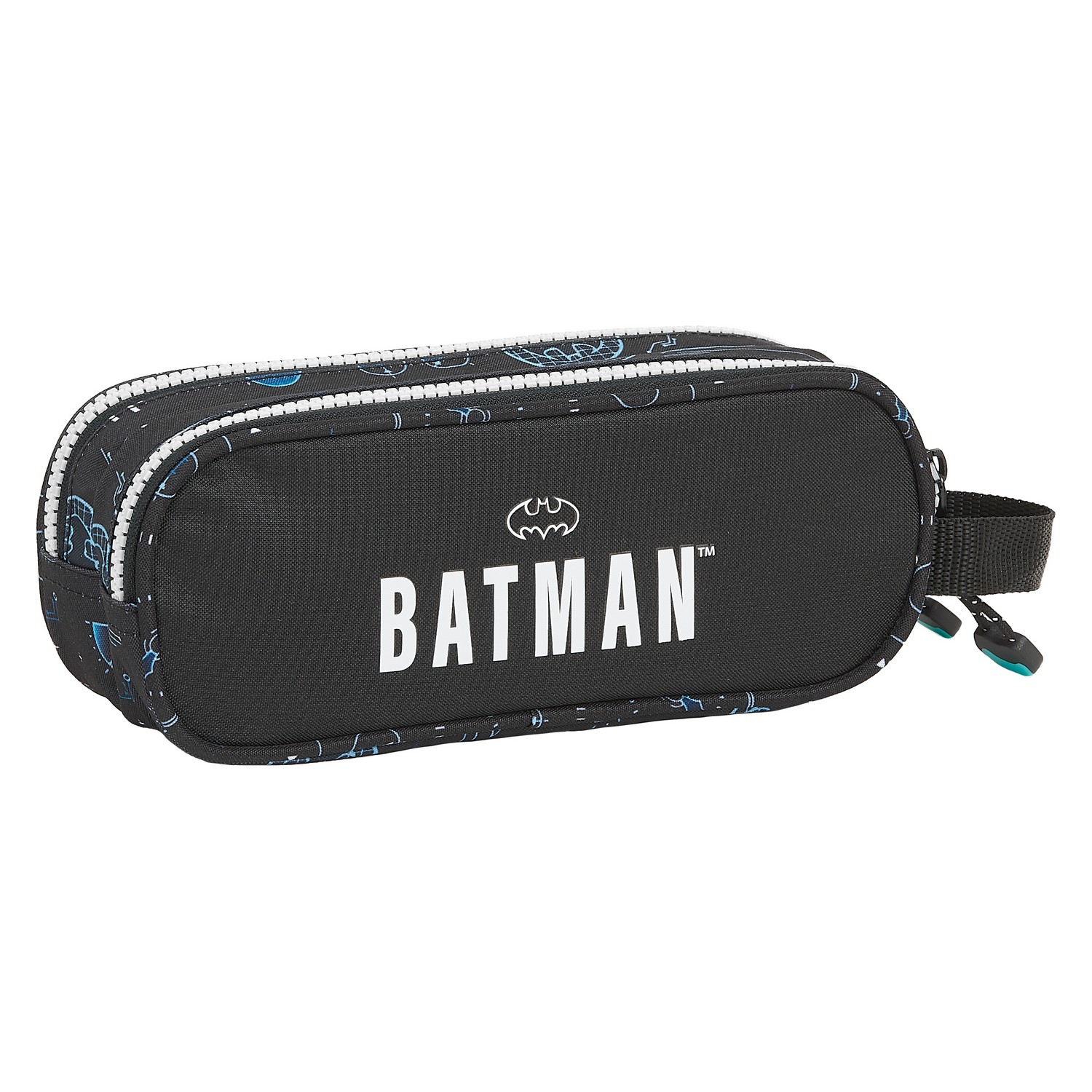 Dobbelbag Bat-Tech Batman M513 Svart (21 x 8 x 6 cm)