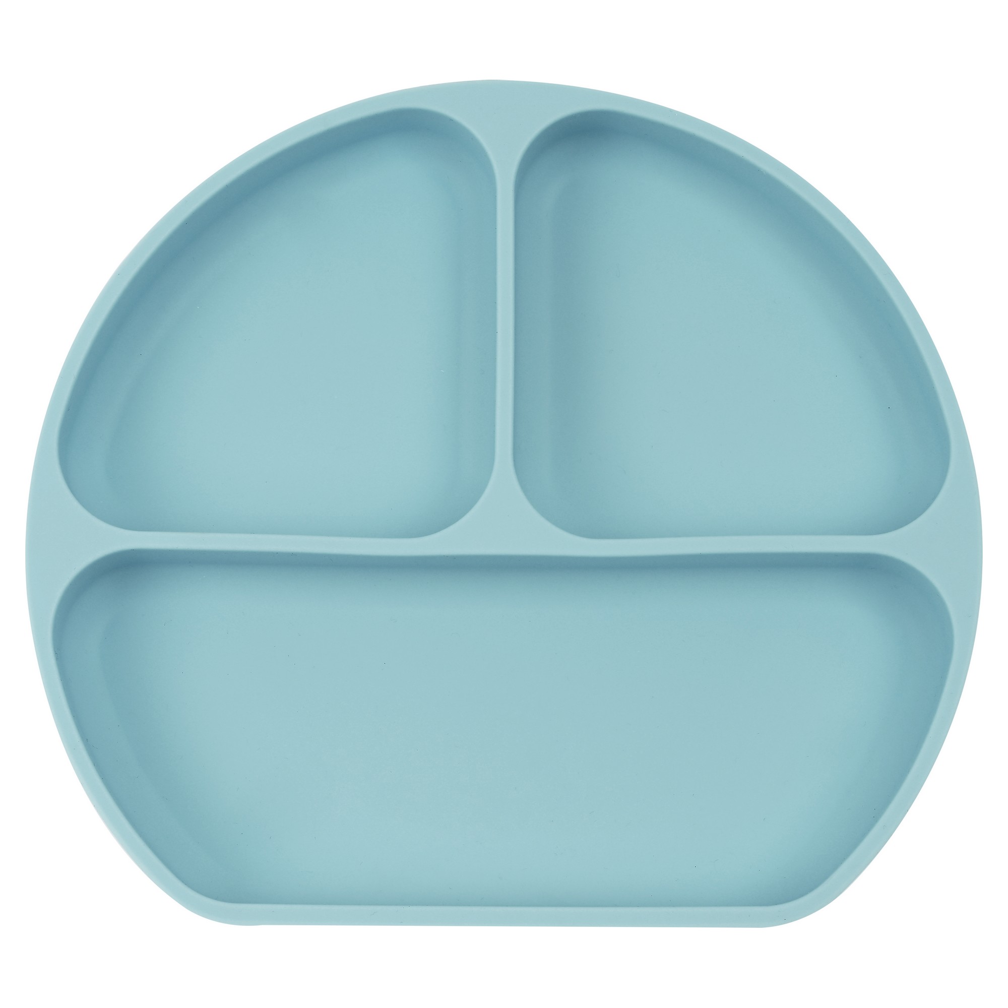 Krožnik Safta Bear Silikon Sukcijska skodelica Svetlo modra (20,5 x 2,5 x 18 cm)