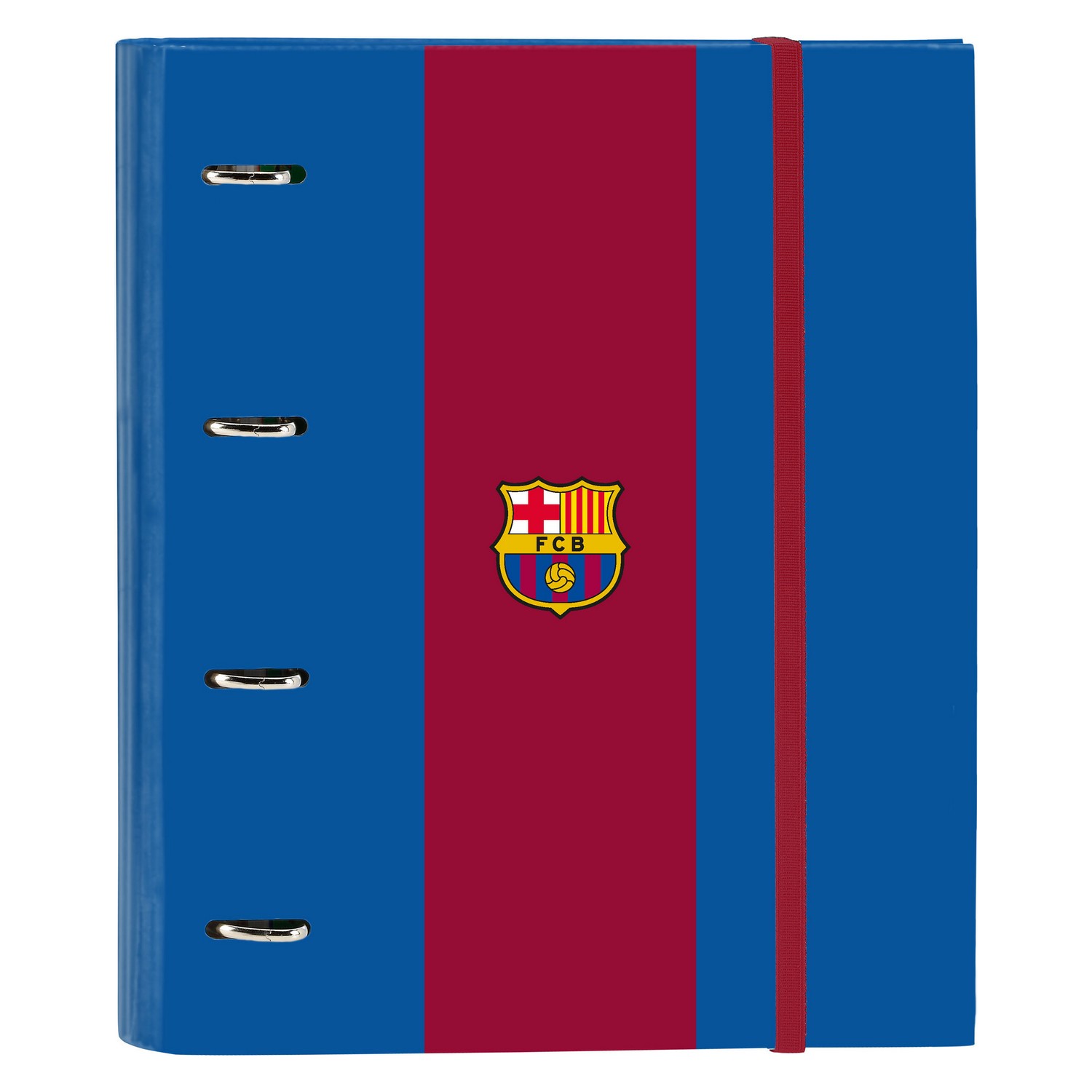 Reliure à anneaux F.C. Barcelona M666 A4 Bordeaux Blue marine (27 x 32 x 3.5 cm)