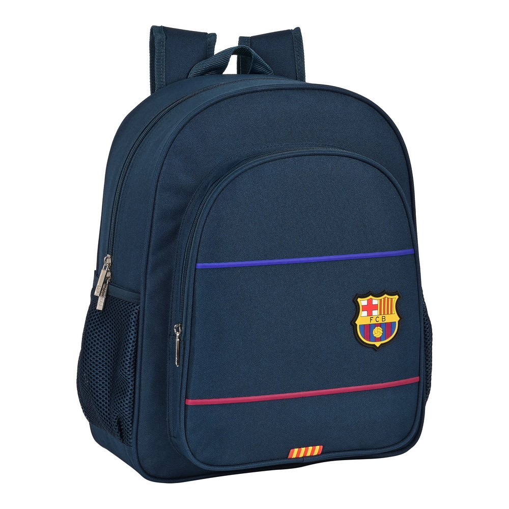 School Bag F.C. Barcelona Blue (32 x 38 x 12 cm)