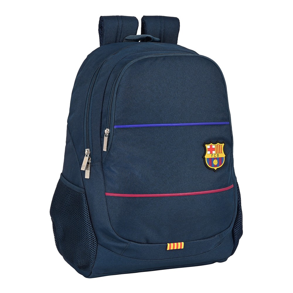 School Bag F.C. Barcelona Blue (32 x 44 x 16 cm)