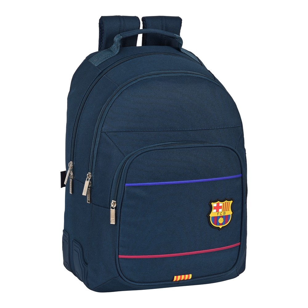 School Bag F.C. Barcelona Blue (32 x 42 x 15 cm)