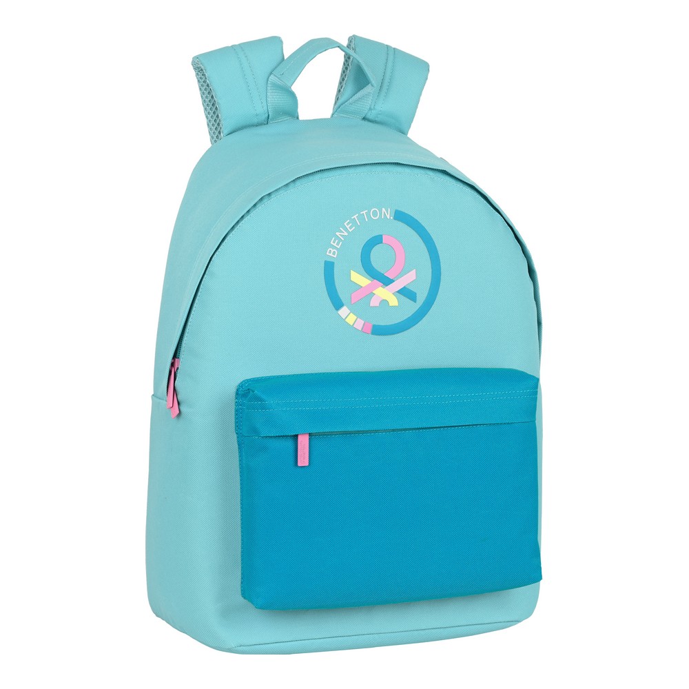 Laptop Backpack Benetton Sugar Light Blue (31 x 41 x 16 cm)