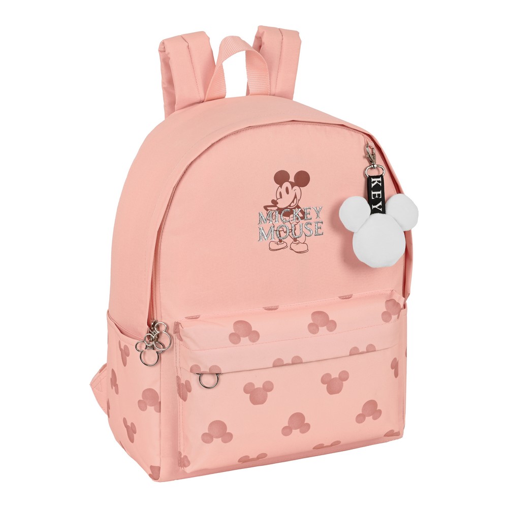 Laptop Backpack Mickey Mouse Clubhouse Friends Pink (31 x 40 x 16 cm)