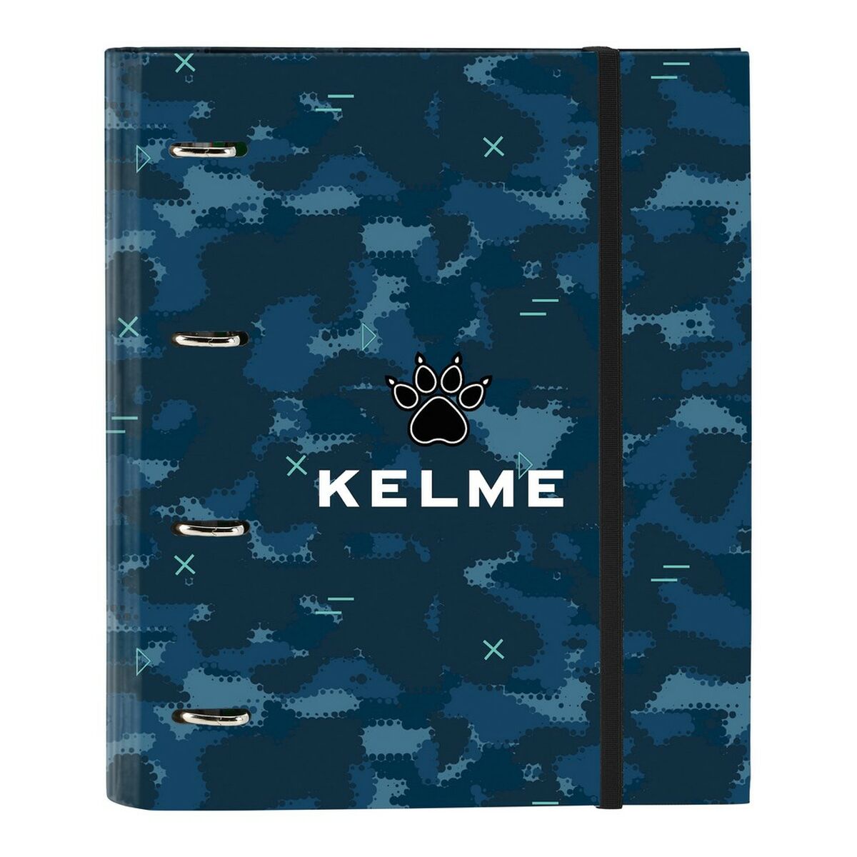 Reliure à anneaux Kelme Break A4 Noir Blue marine (27 x 32 x 3.5 cm) (35 mm)