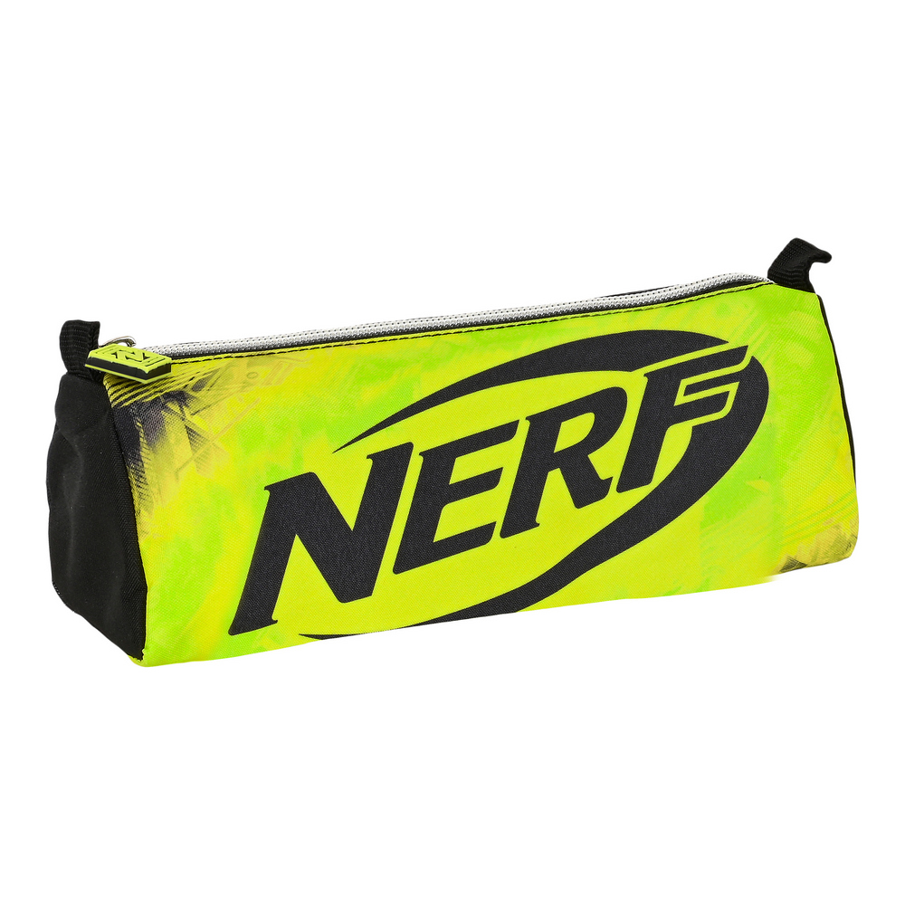 School Case Nerf Neon Black Lime (21 x 8 x 7 cm)