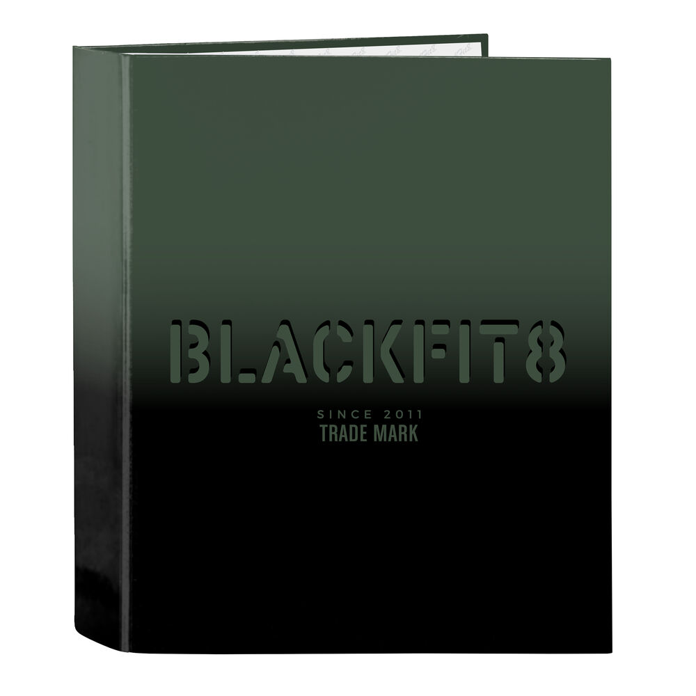 Ring binder BlackFit8 Skull Black Grey A4 (40 mm)