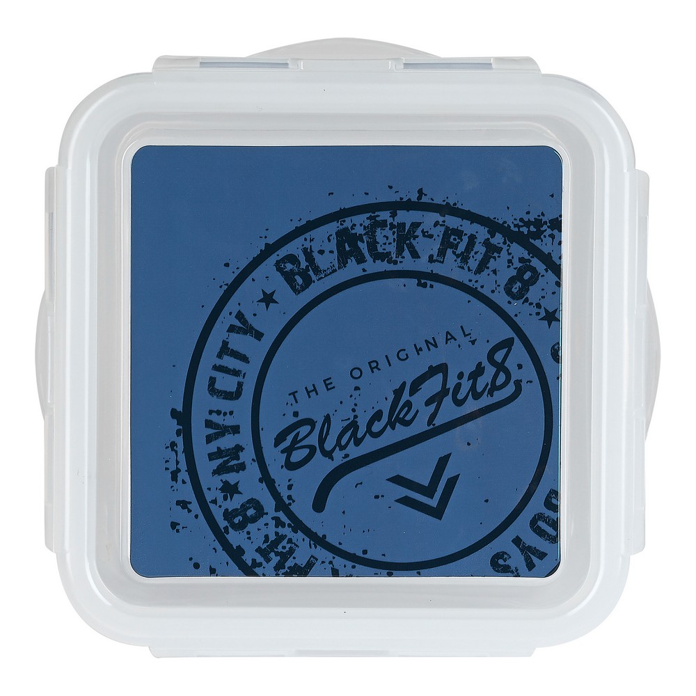 Madkasse BlackFit8 Stamp Polyuretan Blå (13 x 7.5 x 13 cm)