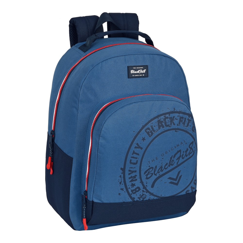 School Bag BlackFit8 Blue (32 x 42 x 15 cm)