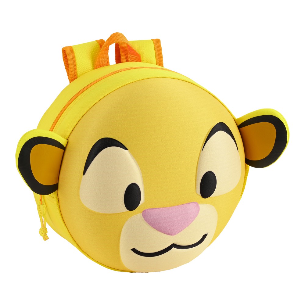 3D School Bag The Lion King Yellow (31 x 31 x 10 cm)