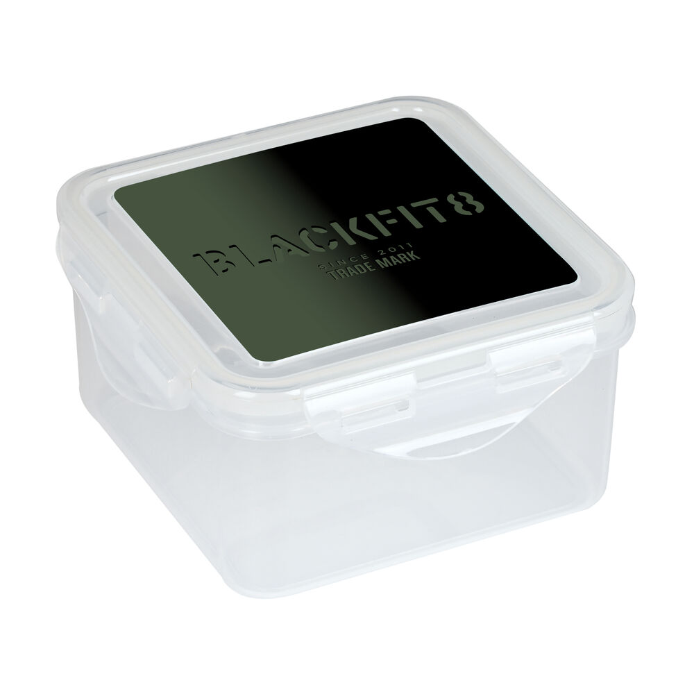 Boîte à lunch BlackFit8 Gradient Plastique Noir Vert militaire (13 x 7.5 x 13 cm)