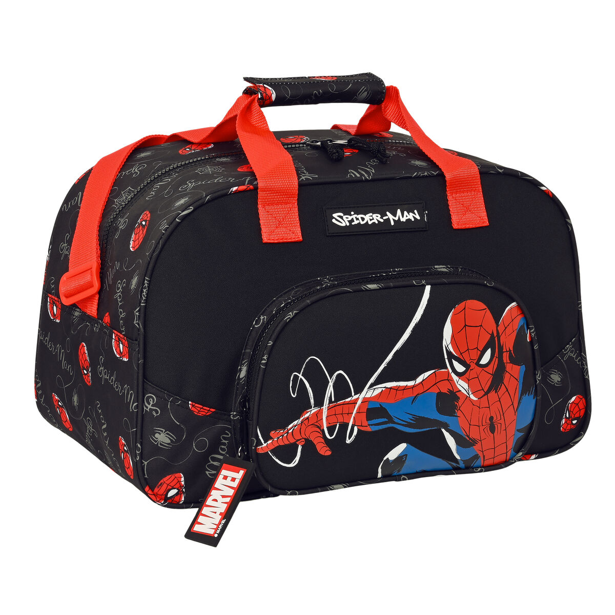 Sac de sport Spiderman Hero Noir (40 x 24 x 23 cm)