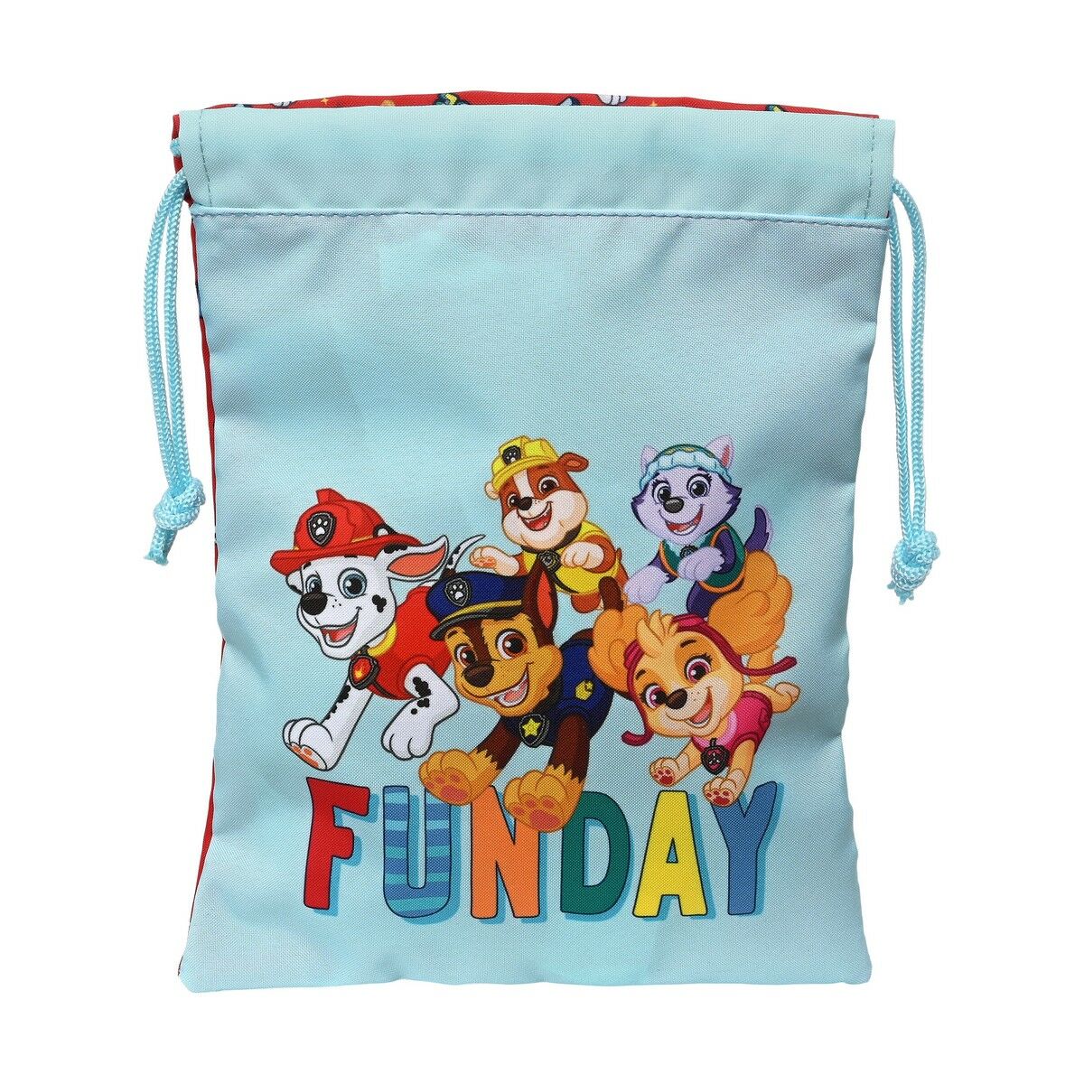 Sac pour snack The Paw Patrol Funday Rouge Bleu clair