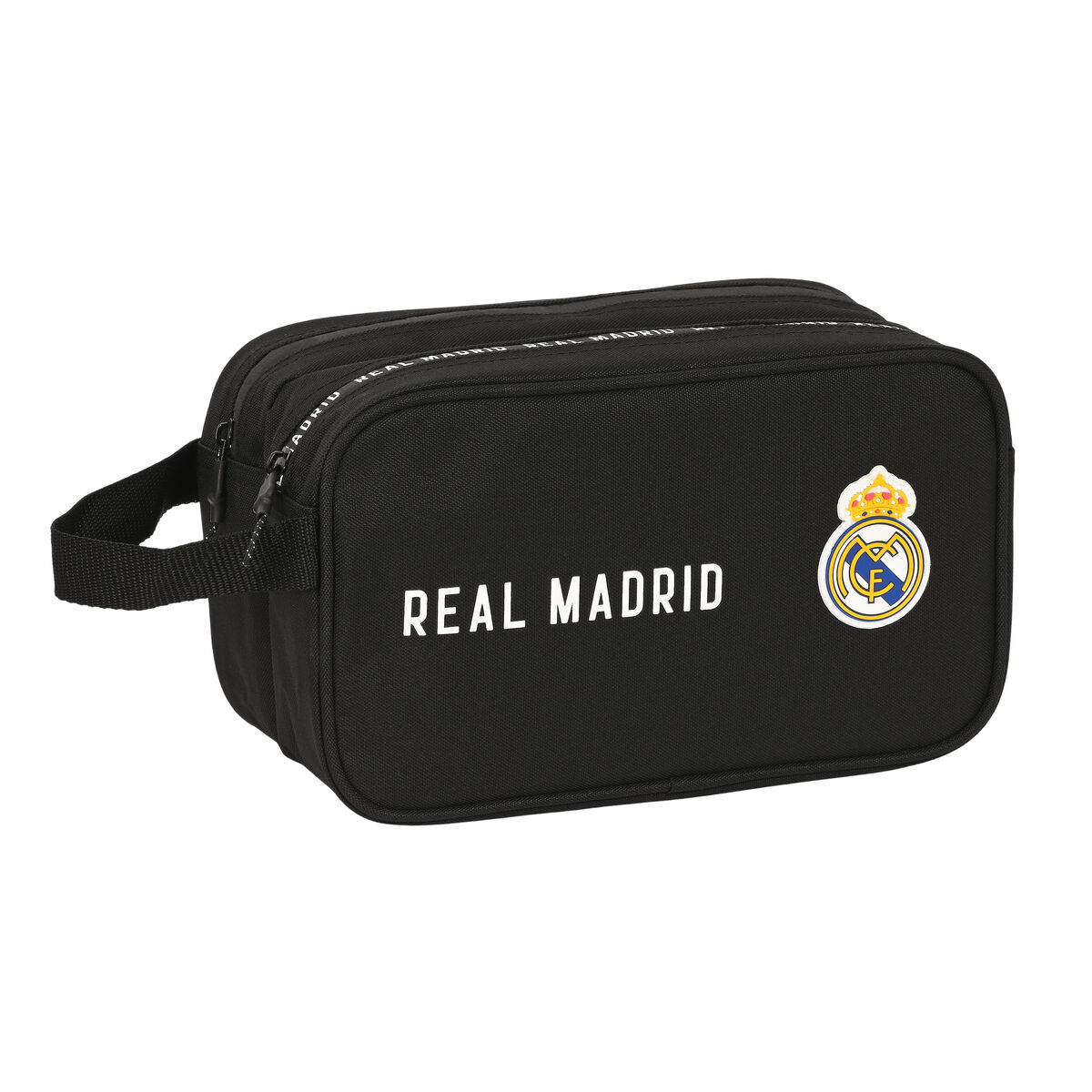 Trousse de Toilette Real Madrid C.F. Noir (26 x 15 x 12.5 cm)