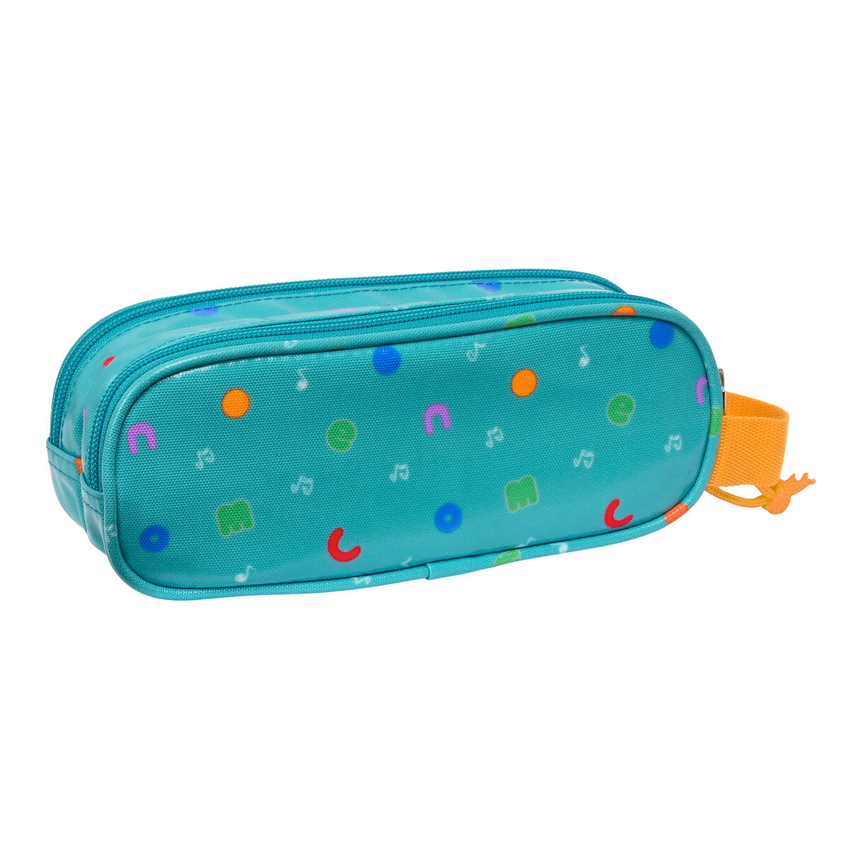 Pennenetui met 2 vakken CoComelon Back to class Licht Blauw (21 x 8 x 6 cm)