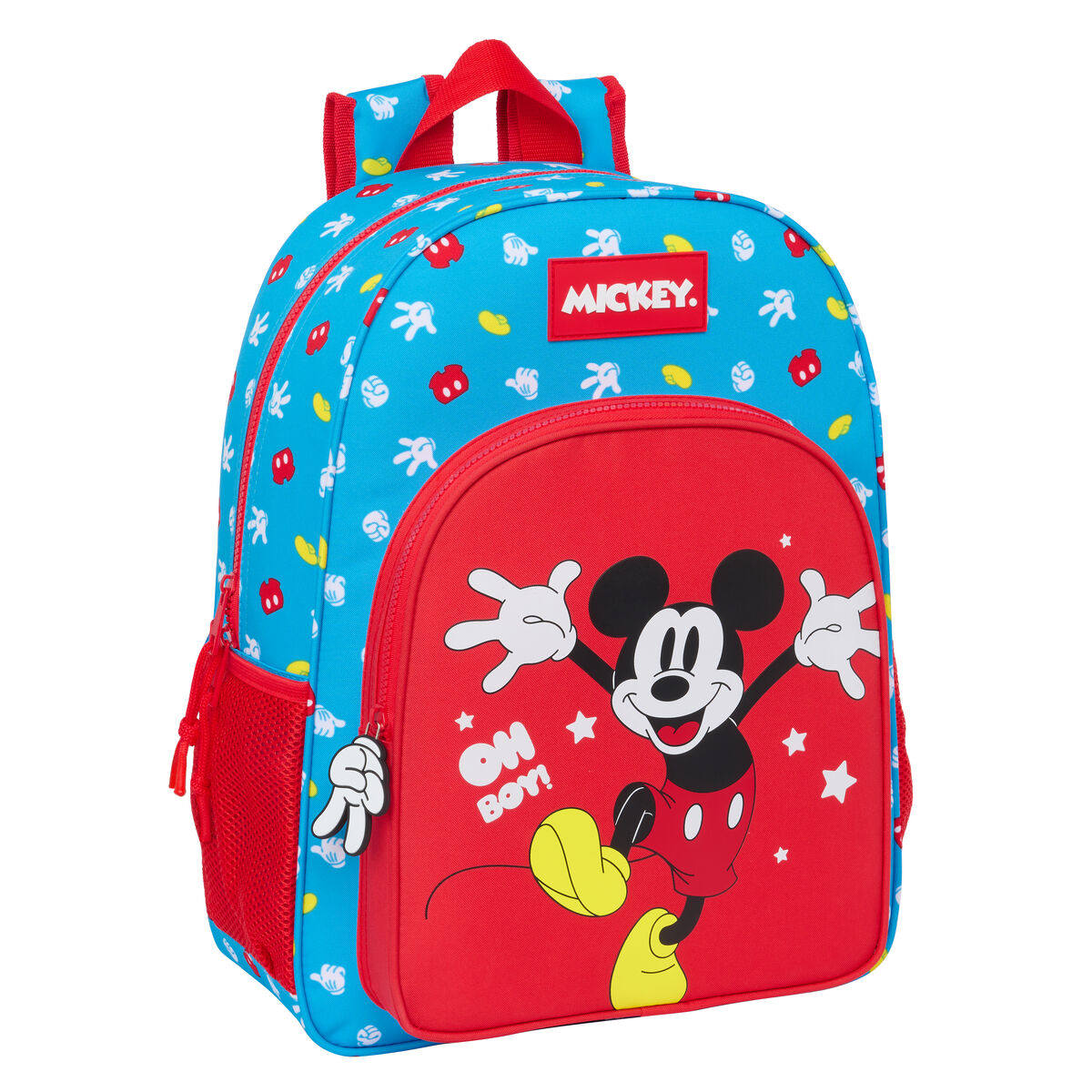 Cartable Mickey Mouse Clubhouse Fantastic Bleu Rouge 33 x 42 x 14 cm
