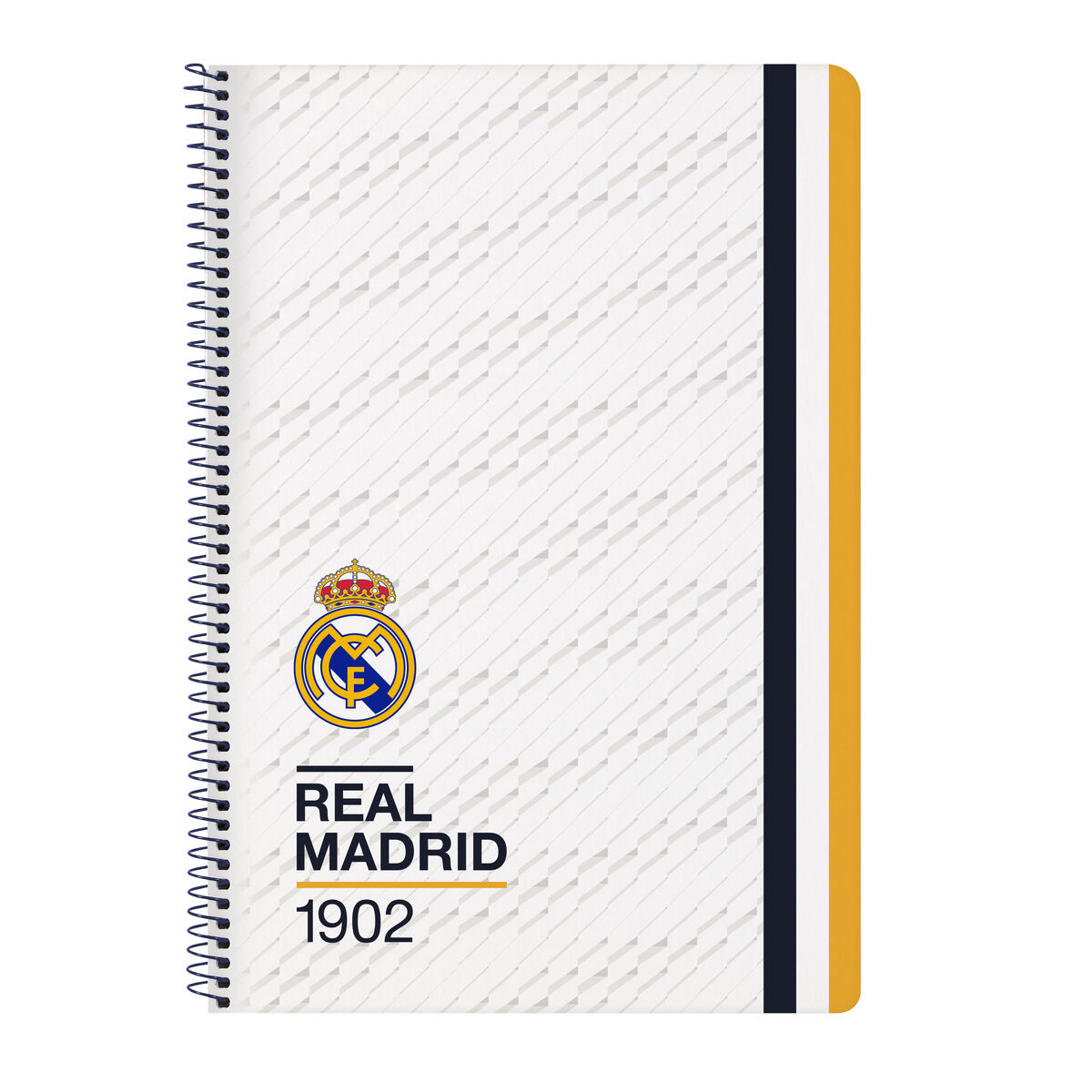 Carnet Real Madrid C.F. Blanc A4 80 Volets