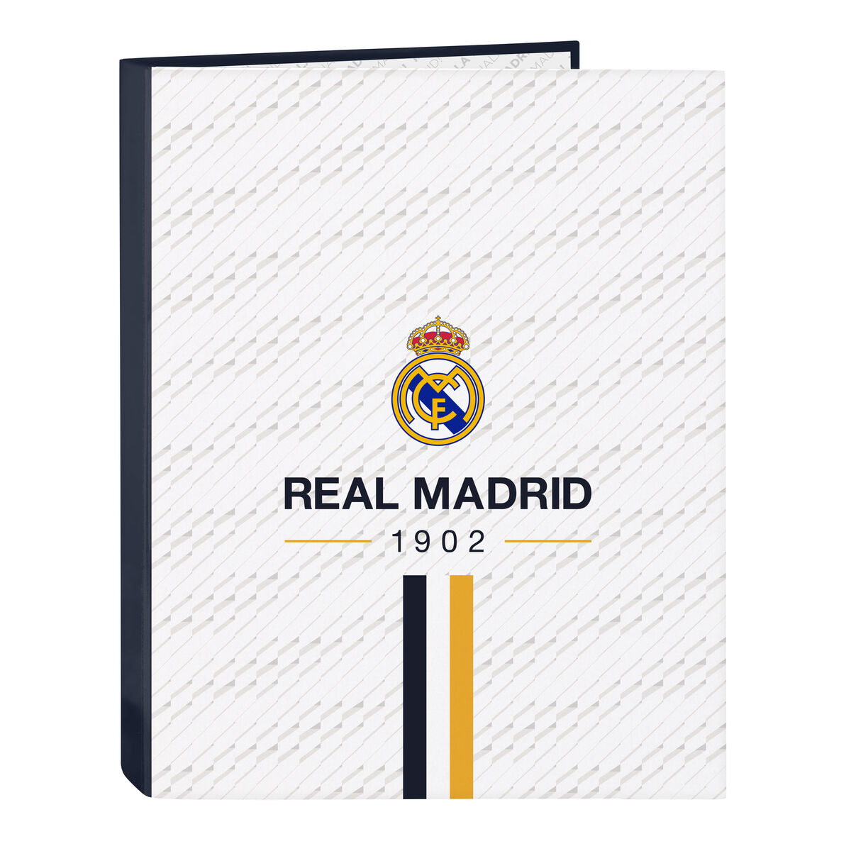 Reliure à anneaux Real Madrid C.F. Blanc A4 26.5 x 33 x 4 cm