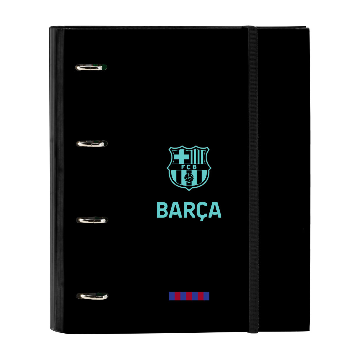 Reliure à anneaux F.C. Barcelona Noir 27 x 32 x 3.5 cm