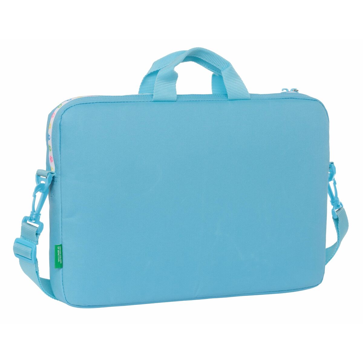 Afbeeldingen van Laptop Case Benetton Spring Celeste 40 x 27 x 4 cm