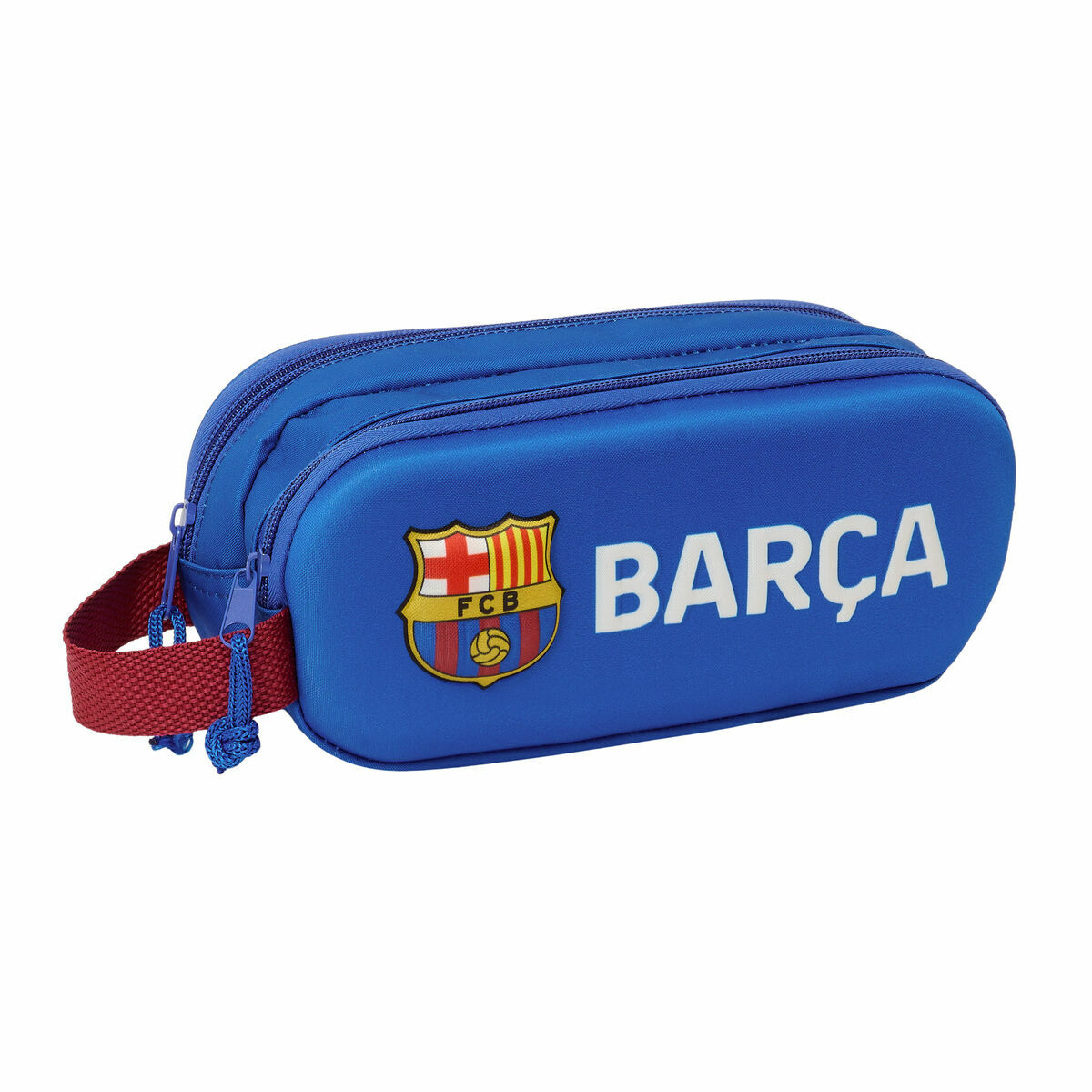 Double Carry-all F.C. Barcelona Navy Blue 21 x 8 x 6 cm 3D Double Carry-all F.C. Barcelona Navy Blue 21 x 8 x 6 cm 3D
