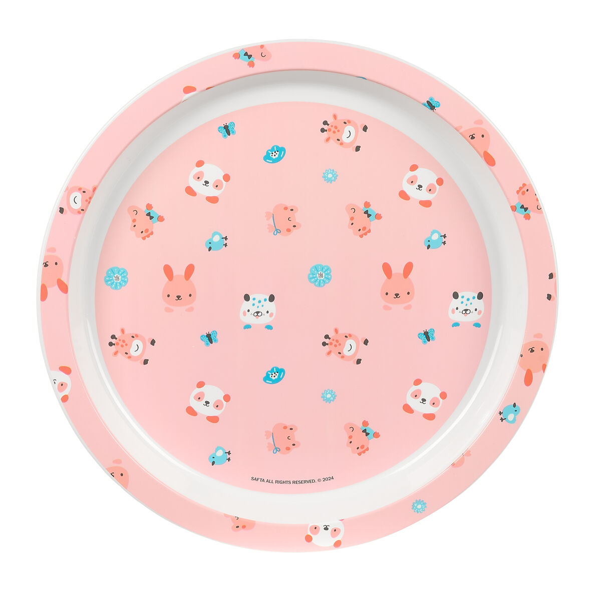 Zestaw naczyń dla dzieci Safta Jirafa Poliester 26 x 26 x 9 cm