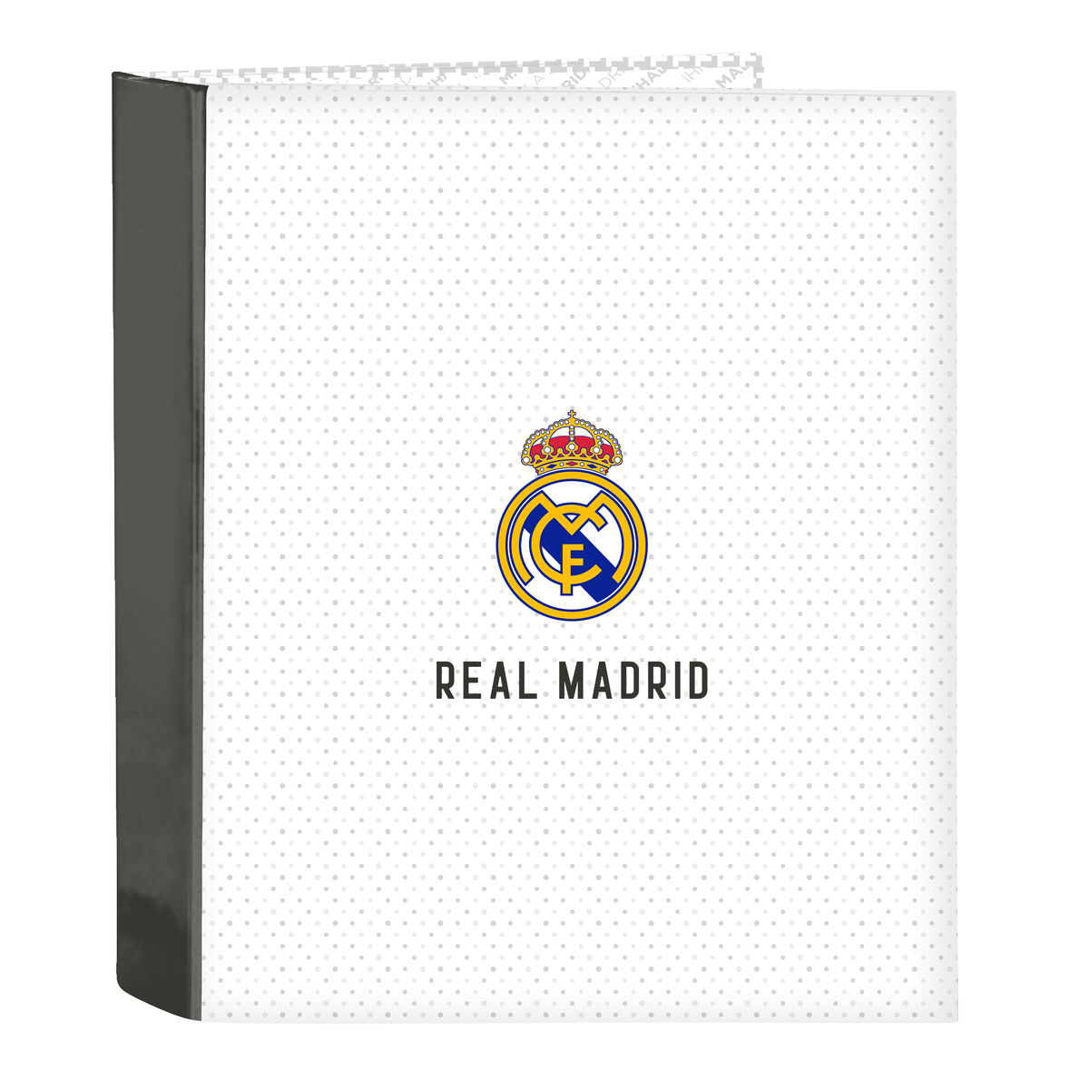 Ring binder Real Madrid C.F. 24/25 White Grey A4 27 x 33 x 6 cm