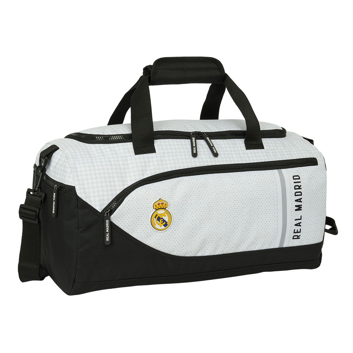 Sports taske Real Madrid C.F. 24/25 Hvid Grå 50 x 25 x 25 cm