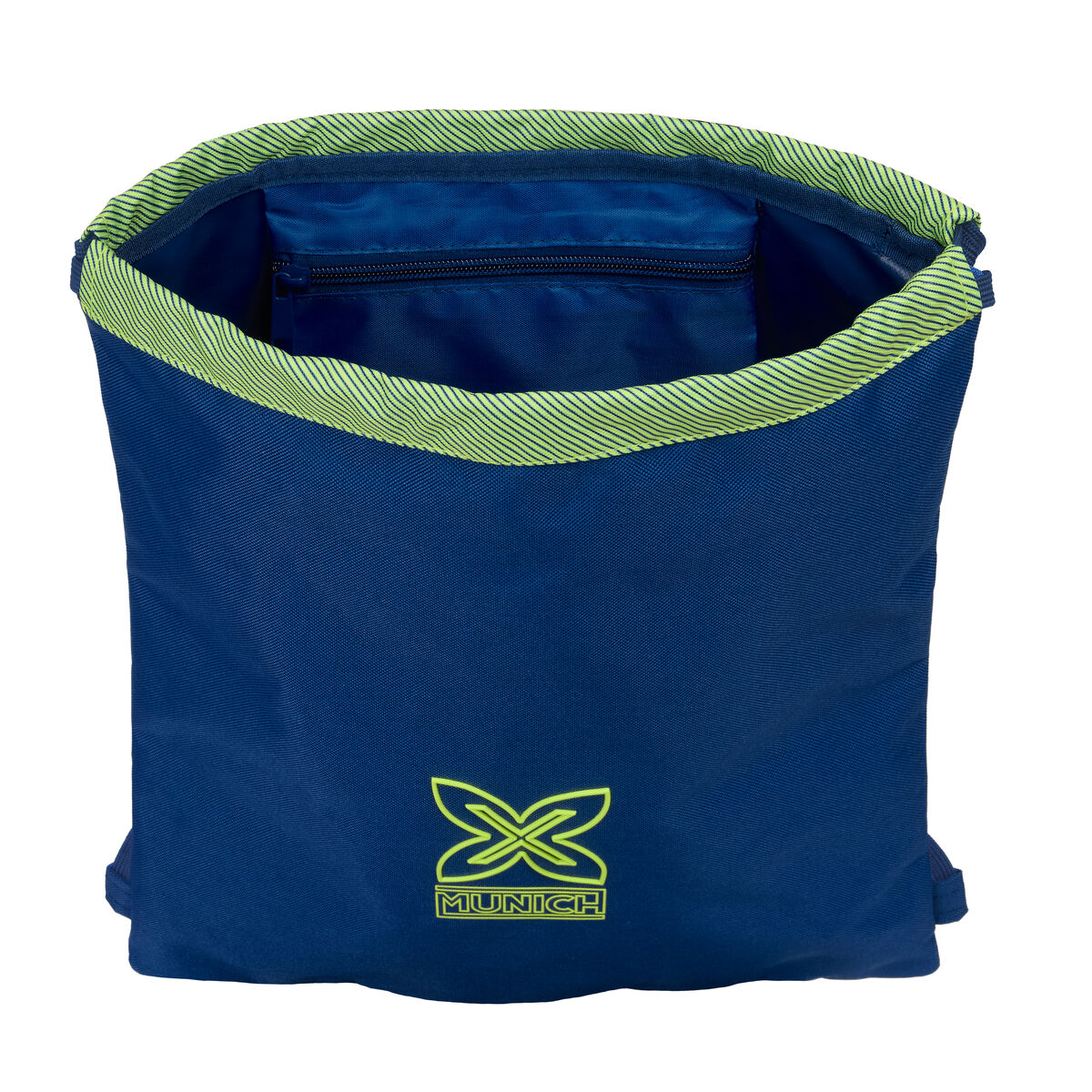 Rugtas met Koordjes Munich North Marineblauw 35 x 40 x 1 cm