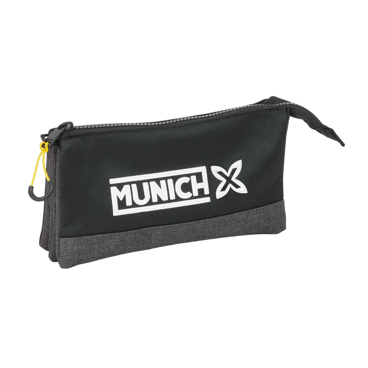 Fourre-tout Munich Topo Noir 22 x 12 x 3 cm