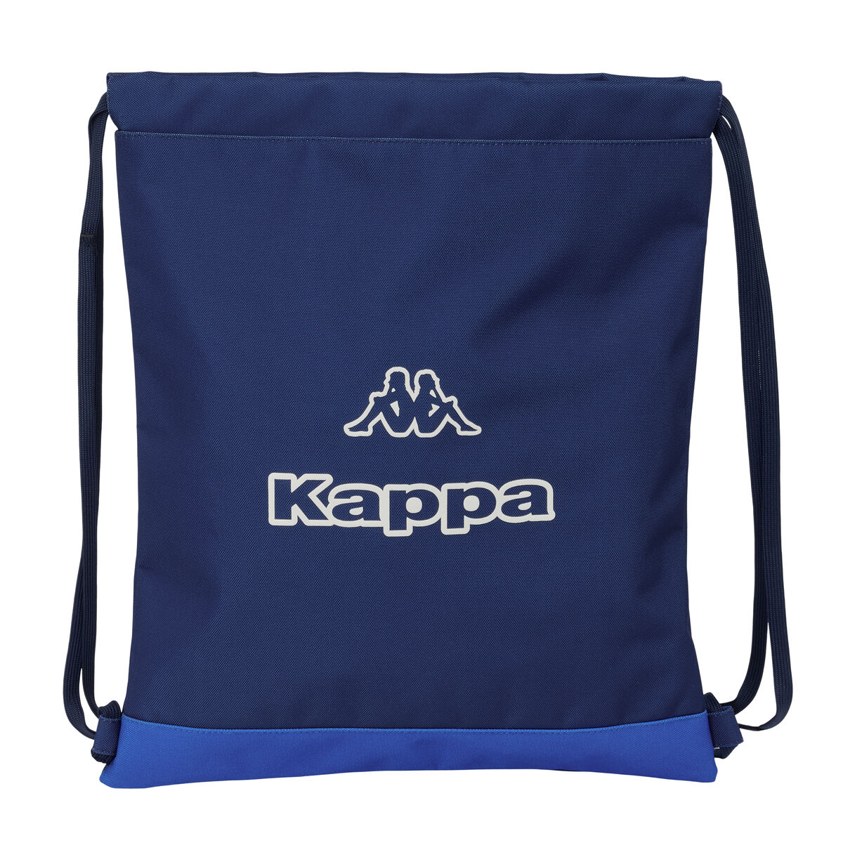 Sac à dos serré par des ficelles Kappa Rain Blue marine 35 x 40 x 1 cm