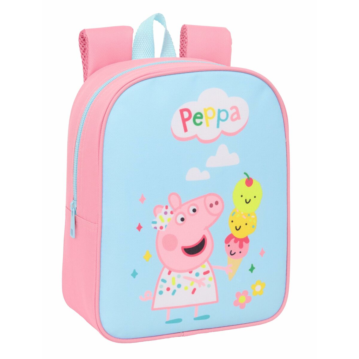 Image secondaire de Cartable Peppa Pig Bleu Rose 22 x 27 x 10 cm