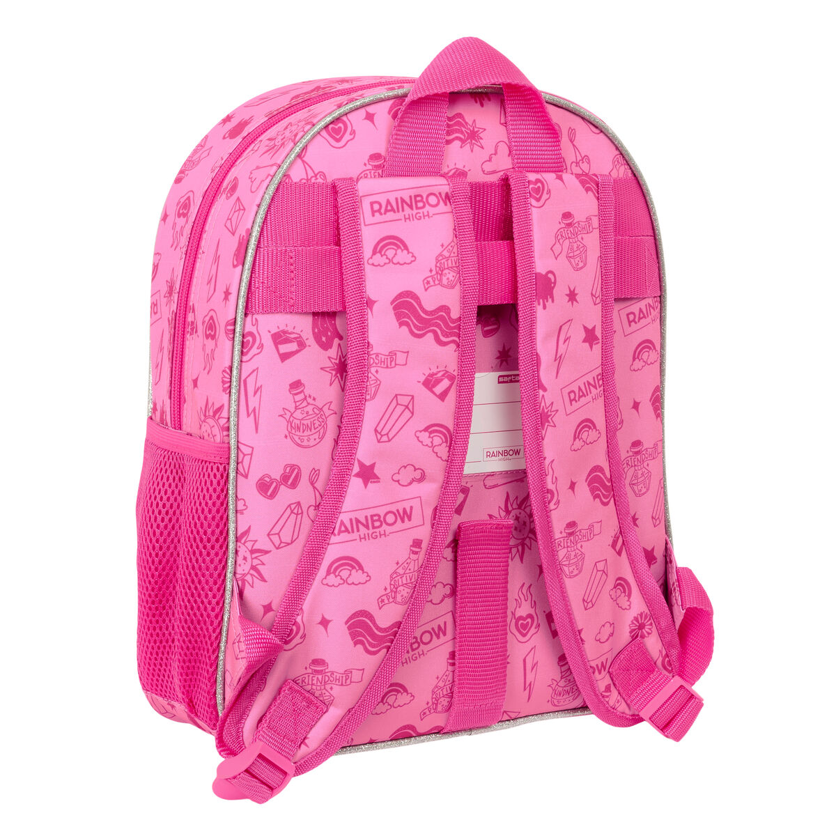 Schoolrugzak Rainbow High Shine Multicolour 28 x 34 x 10 cm