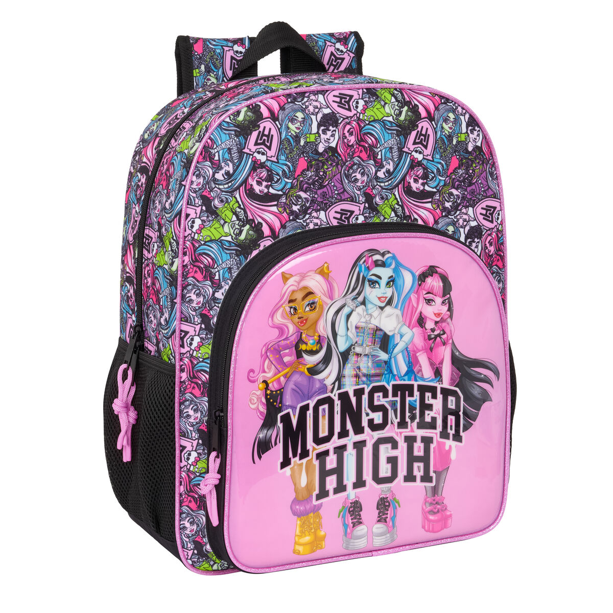 Cartable Monster High Drama Multicouleur 33 x 42 x 14 cm