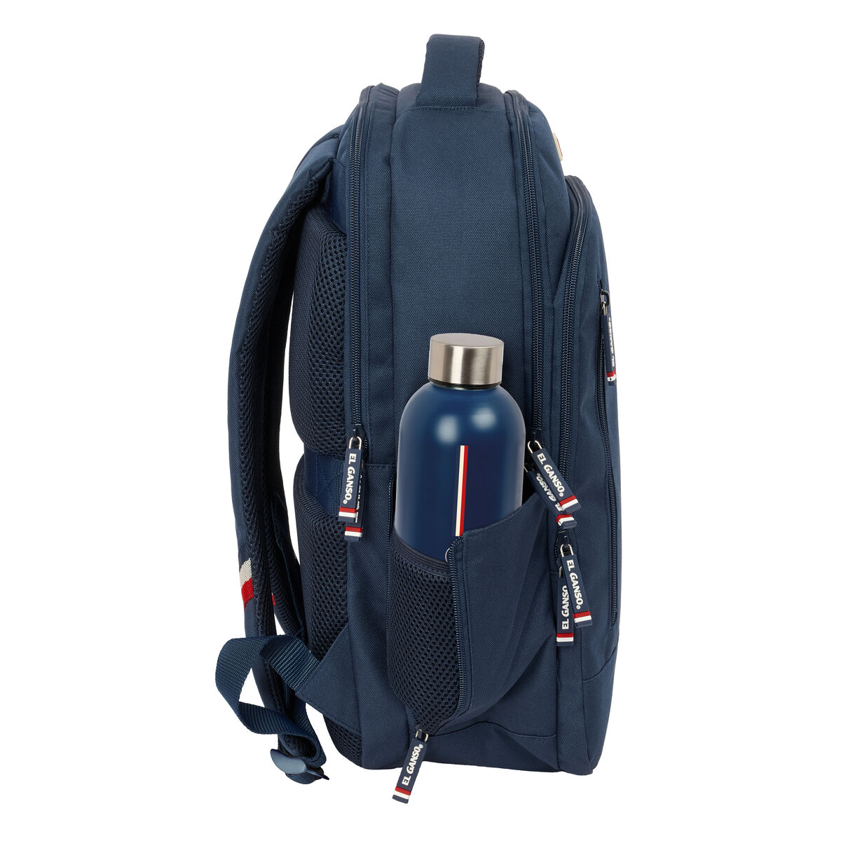 Afbeeldingen van Rucksack for Laptop and Tablet with USB Output El Ganso Eclipse Navy Blue