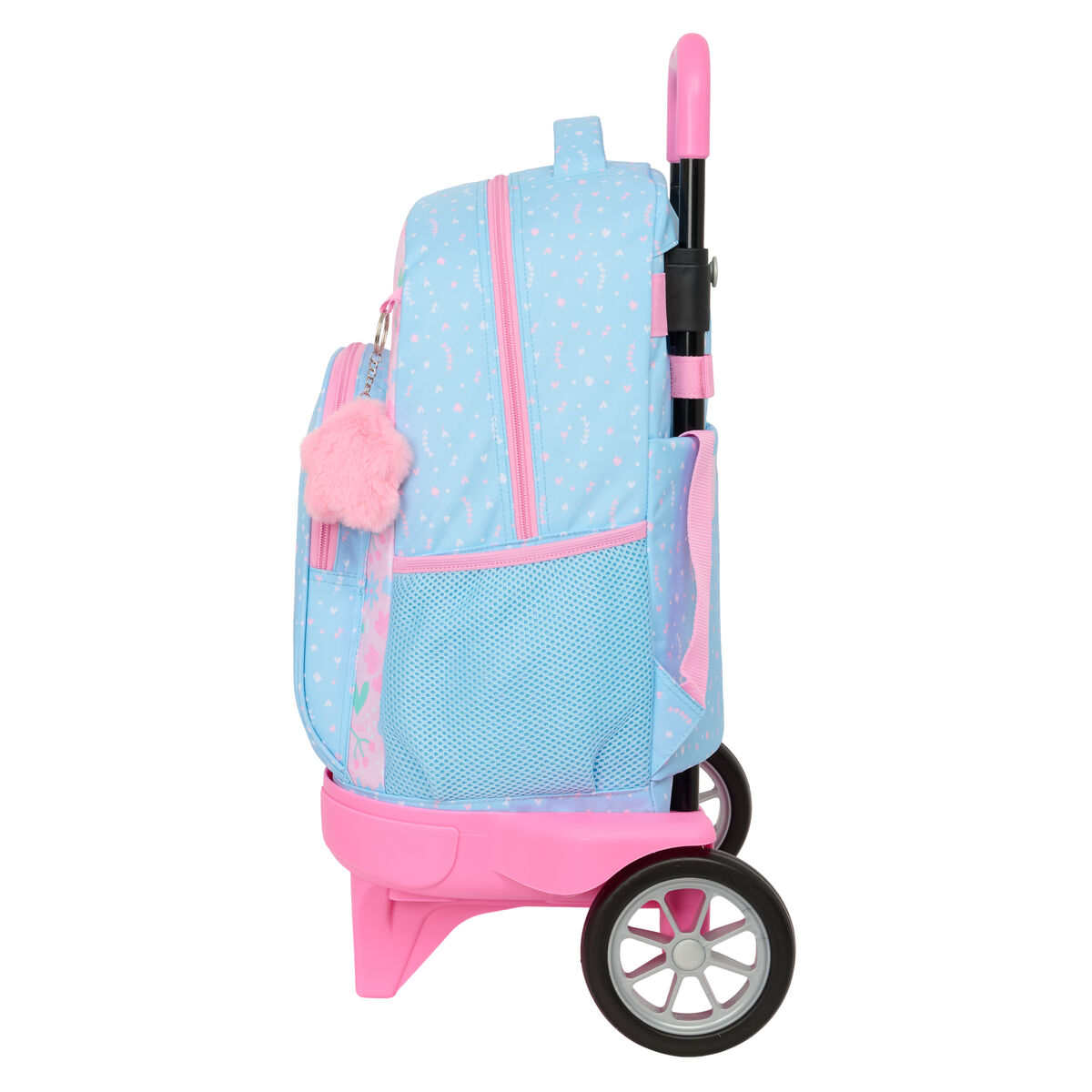 Image secondaire de Cartable à roulettes BlackFit8 Smile Bleu Rose 33 x 45 x 22 cm