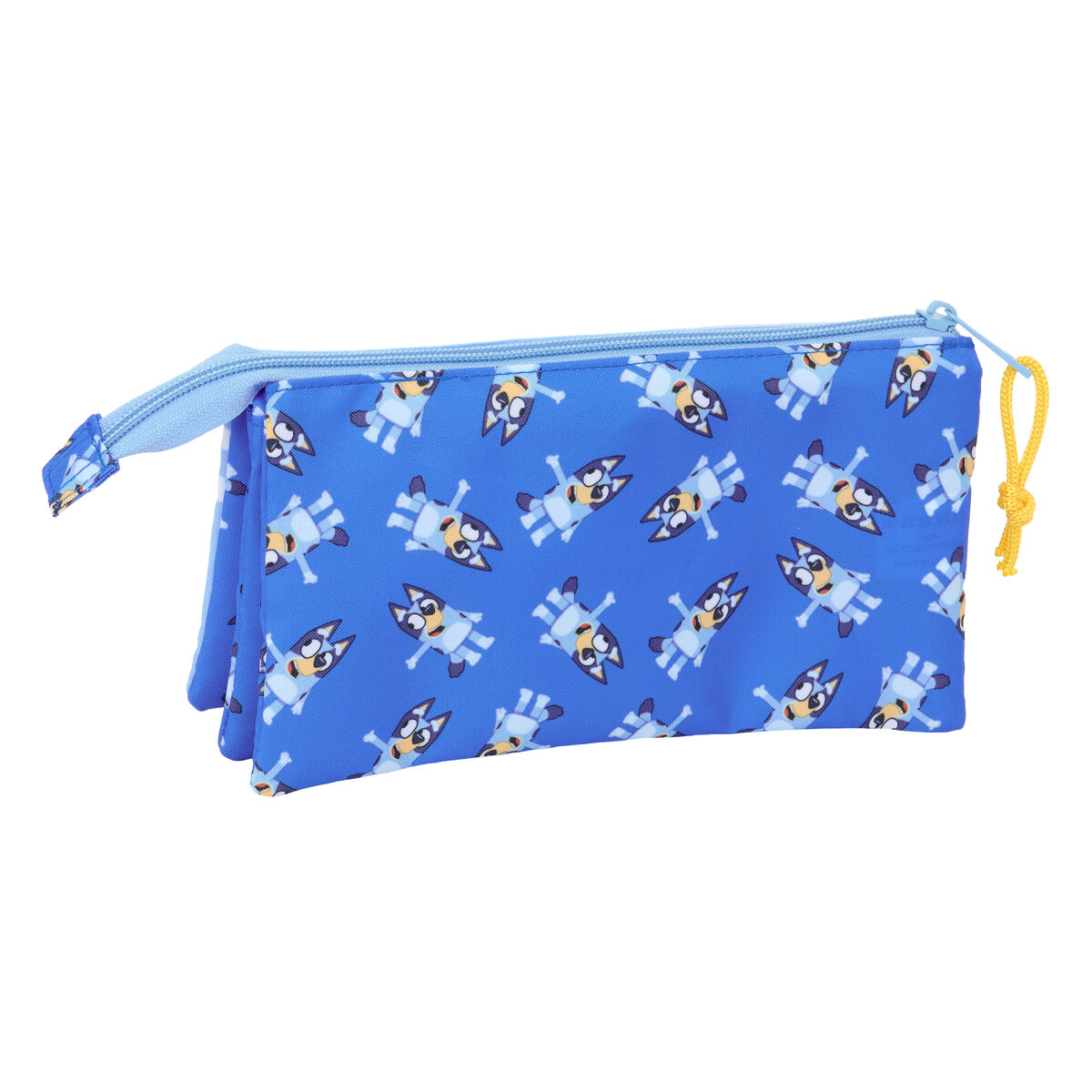 Image secondaire de Trousse Fourre-Tout Triple Bluey Let's play Bleu 22 x 12 x 3 cm